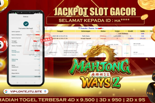 SLOT MAHJONG WAYS 2