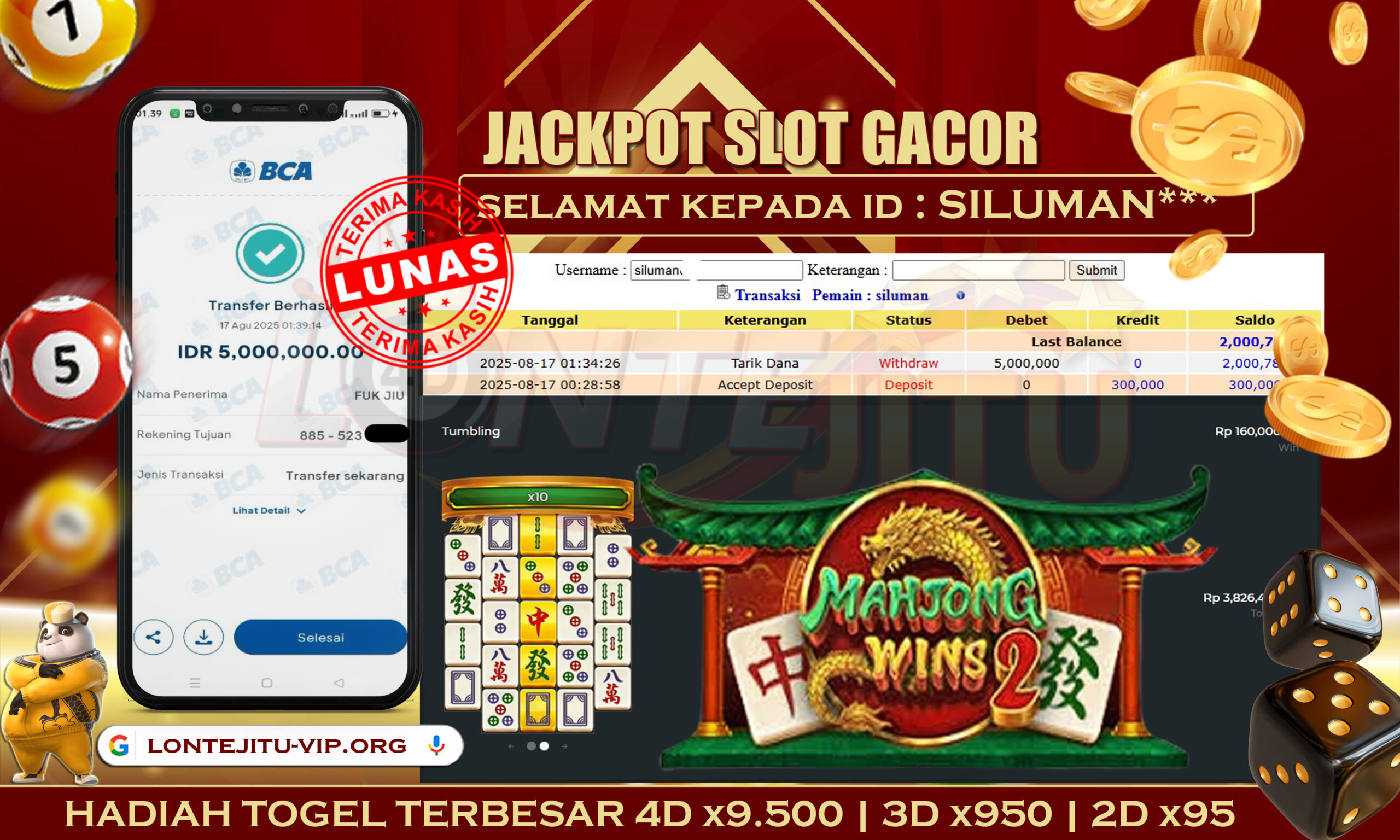 SLOT MAHJONG WINS 2