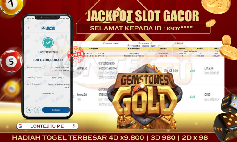 SLOT GEMSTONES GOLD